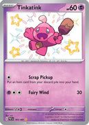 Tinkatink 165/091  - Holofoil SV Paldean Fates - Shiny Rare