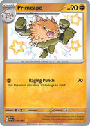 Primeape 170/091  - Holofoil SV Paldean Fates - Shiny Rare