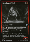 Runebound Wolf (DBL-443)  Foil - Innistrad: Double Feature