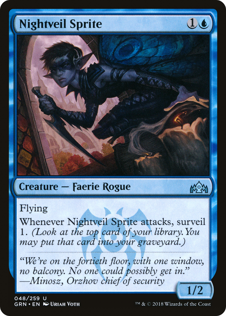 Nightveil Sprite (GRN-048) - Guilds of Ravnica
