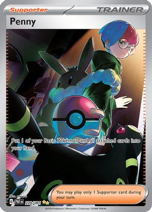 Penny 239/091  - Holofoil SV Paldean Fates - Special Illustration Rare