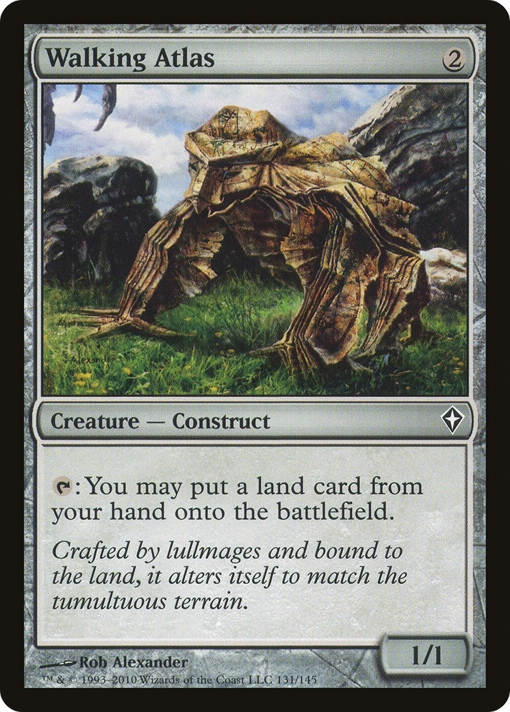 Walking Atlas (WWK-131)  Foil - Worldwake