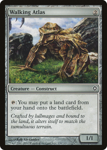 Walking Atlas (WWK-131)  Foil - Worldwake