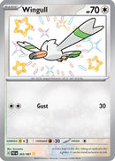 Wingull 203/091  - Holofoil SV Paldean Fates - Shiny Rare