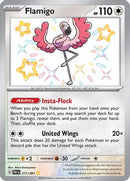 Flamigo 211/091  - Holofoil SV Paldean Fates - Shiny Rare