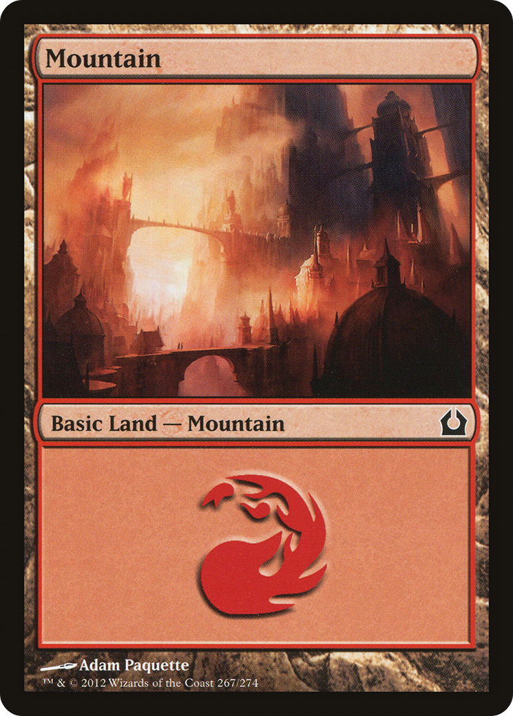 Mountain (267) (RTR-267)  Foil - Return to Ravnica