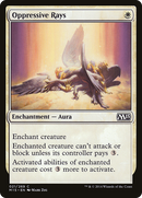Oppressive Rays (M15-021)  Foil - Magic 2015