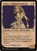 Safana, Calimport Cutthroat (Showcase) (CLB-390)  Foil - Commander Legends: Battle for Baldur's Gate: (Showcase)