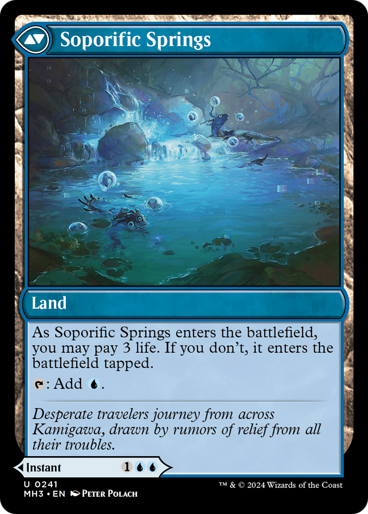 Sink into Stupor (MH3-241)  Foil - Modern Horizons 3