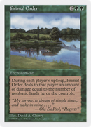 Primal Order (5ED-)  - Fifth Edition