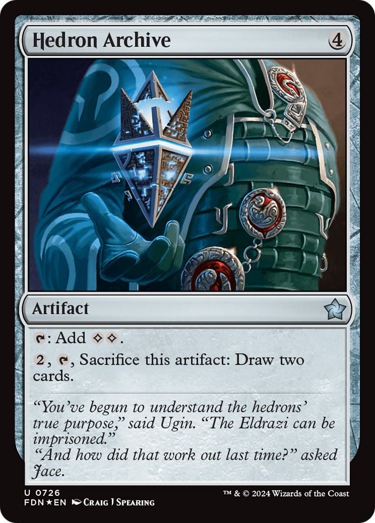 Hedron Archive (FDN-726)  Foil - Foundations