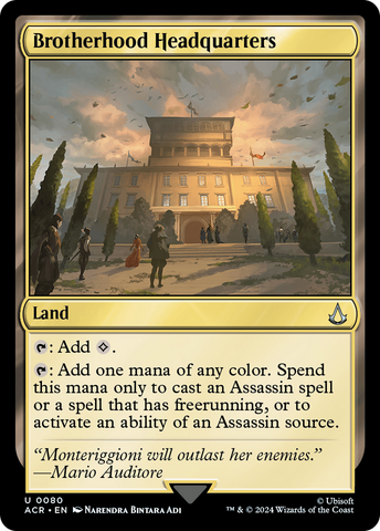 Brotherhood Headquarters (ACR-080)  - Assassin's Creed