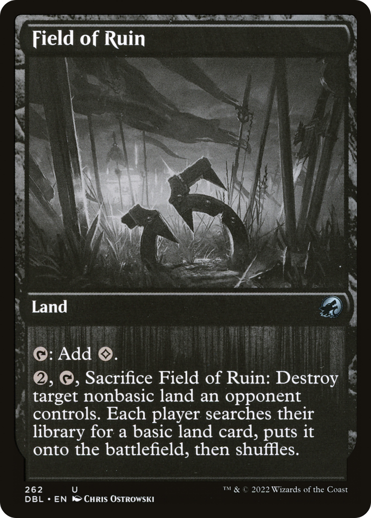 Field of Ruin (DBL-262)  - Innistrad: Double Feature