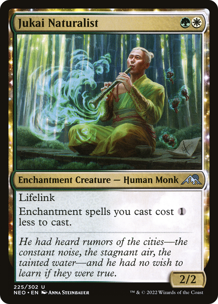Jukai Naturalist (NEO-225)  - Kamigawa: Neon Dynasty: (enchantment)