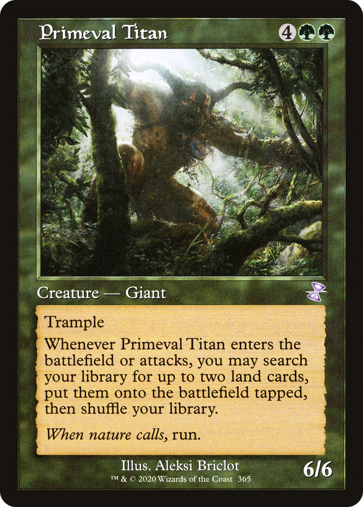 Primeval Titan (TSR-365)  - Time Spiral Remastered