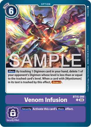 Venom Infusion [BT15-099] [Exceed Apocalypse]