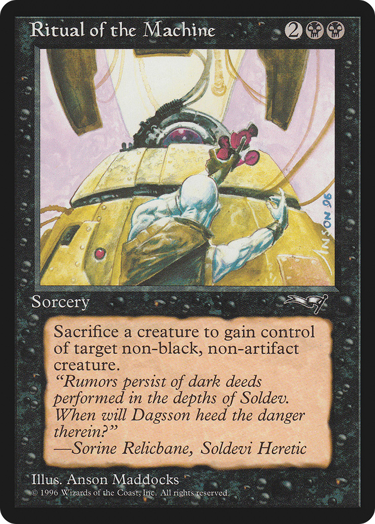 Ritual of the Machine (ALL-024)  - Alliances