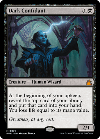 Dark Confidant (RVR-071)  - Ravnica Remastered