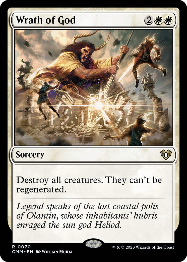 Wrath of God (CMM-070)  - Commander Masters