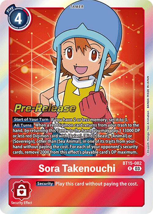 Sora Takenouchi [BT15-082] [Exceed Apocalypse Pre-Release Cards]