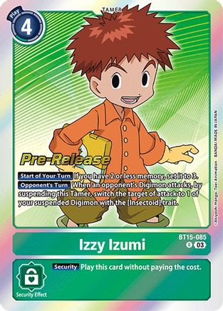 Izzy Izumi [BT15-085] [Exceed Apocalypse Pre-Release Cards]