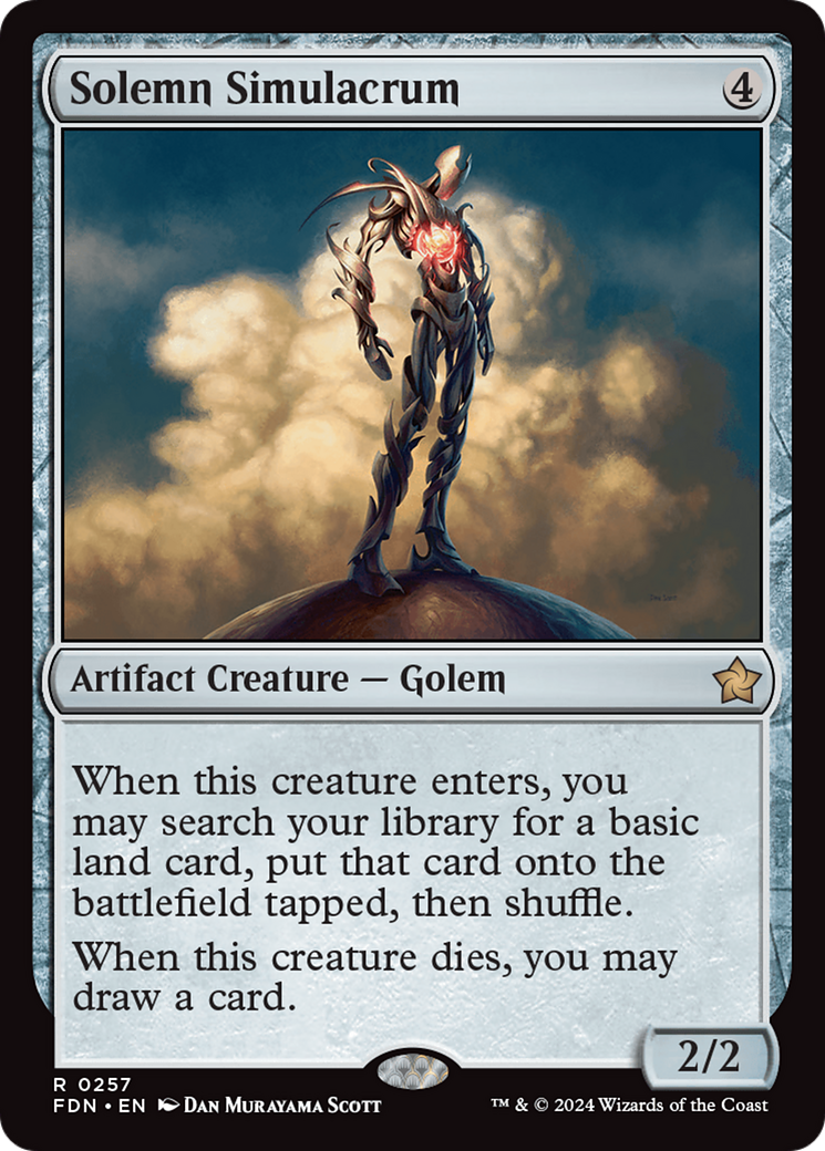Solemn Simulacrum (FDN-257)  - Foundations