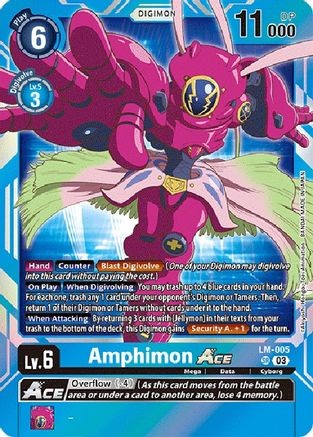 Amphimon ACE (English Exclusive) (LM-005) - Exceed Apocalypse Foil