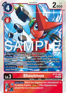 Shoutmon (Winner Pack -Exceed Apocalypse-) (BT10-008) - Xros Encounter Foil