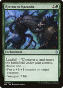 Retreat to Kazandu (BFZ-186)  - Battle for Zendikar