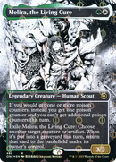 Melira, the Living Cure (Borderless) (Step-and-Compleat Foil) (ONE-469)  Foil - Phyrexia: All Will Be One: (Showcase)