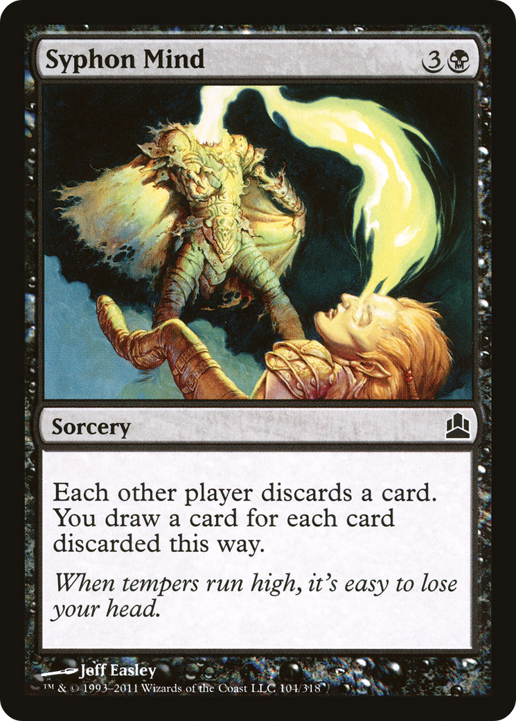 Syphon Mind (CMD-104)  - Commander 2011