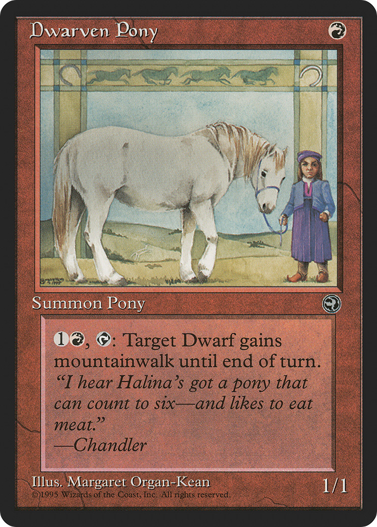 Dwarven Pony (HML-)  - Homelands