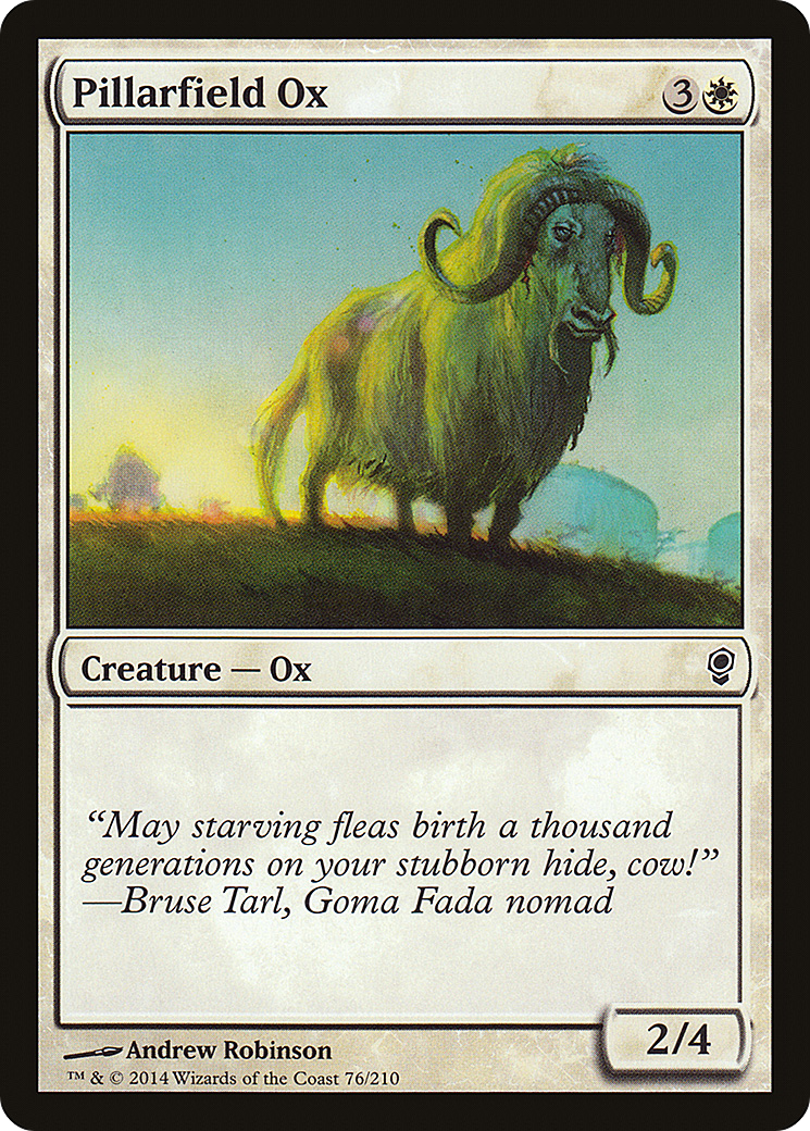 Pillarfield Ox (CNS-076)  Foil - Conspiracy