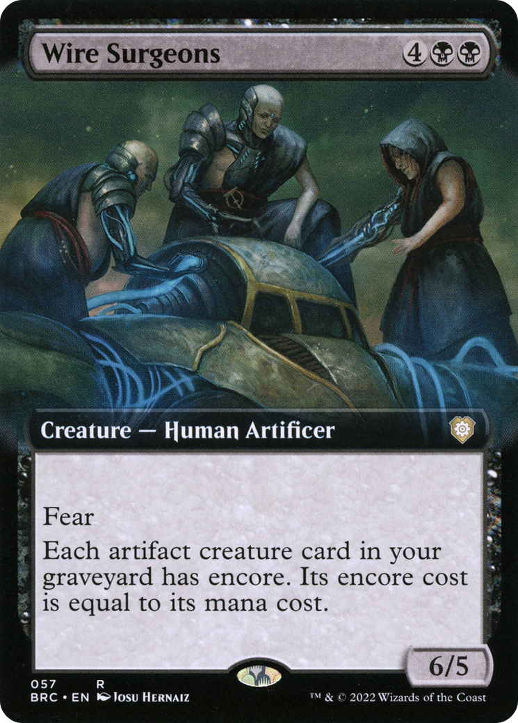 Wire Surgeons (Extended Art) (BRC-057)  - The Brothers' War Commander: (Extended Art)