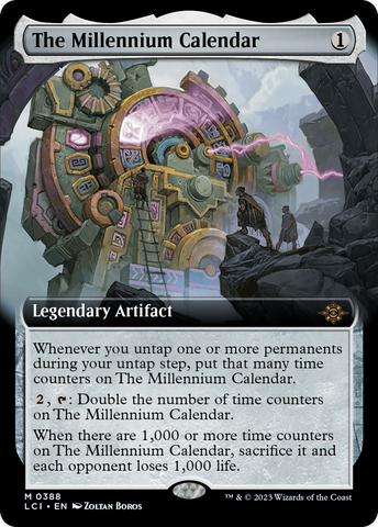 The Millennium Calendar (Extended Art) (LCI-388)  - The Lost Caverns of Ixalan: (Extended Art)
