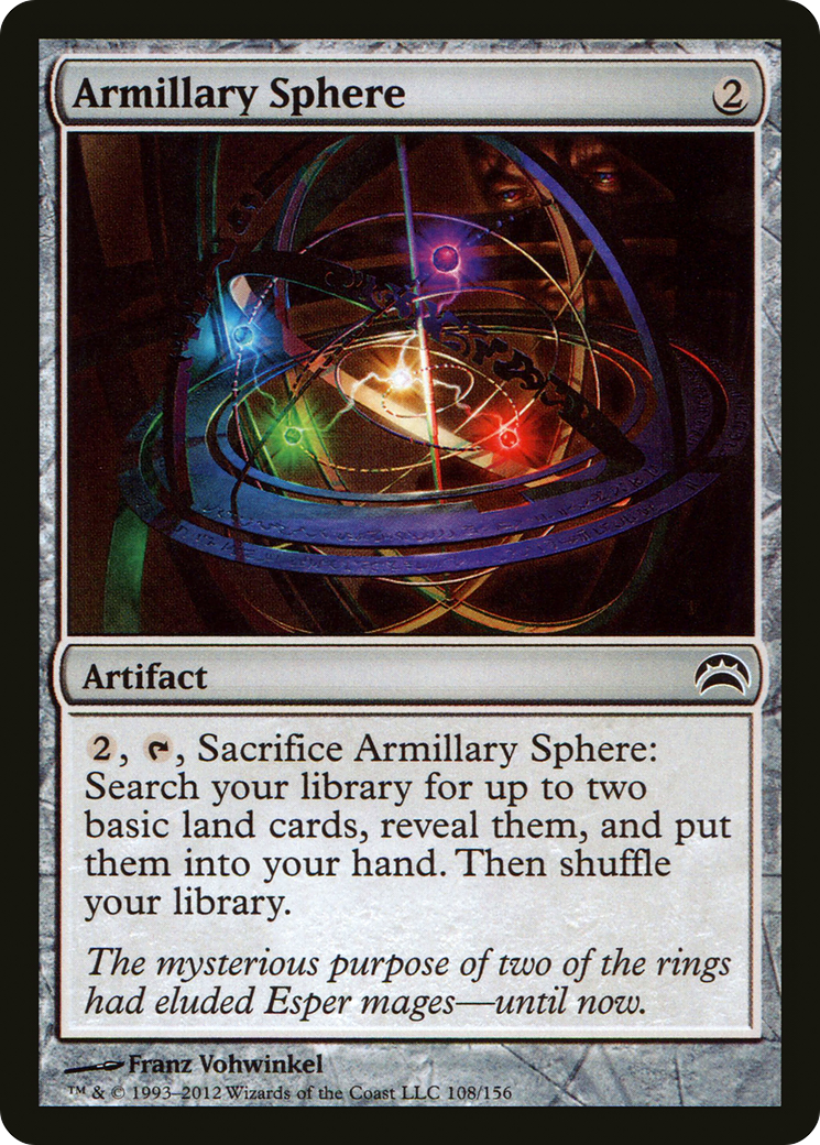 Armillary Sphere (PC2-108)  Foil - Planechase 2012