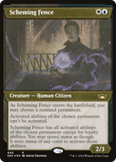 Scheming Fence (Showcase) (Foil Etched) (SNC-449)  Foil - Streets of New Capenna: (Showcase)