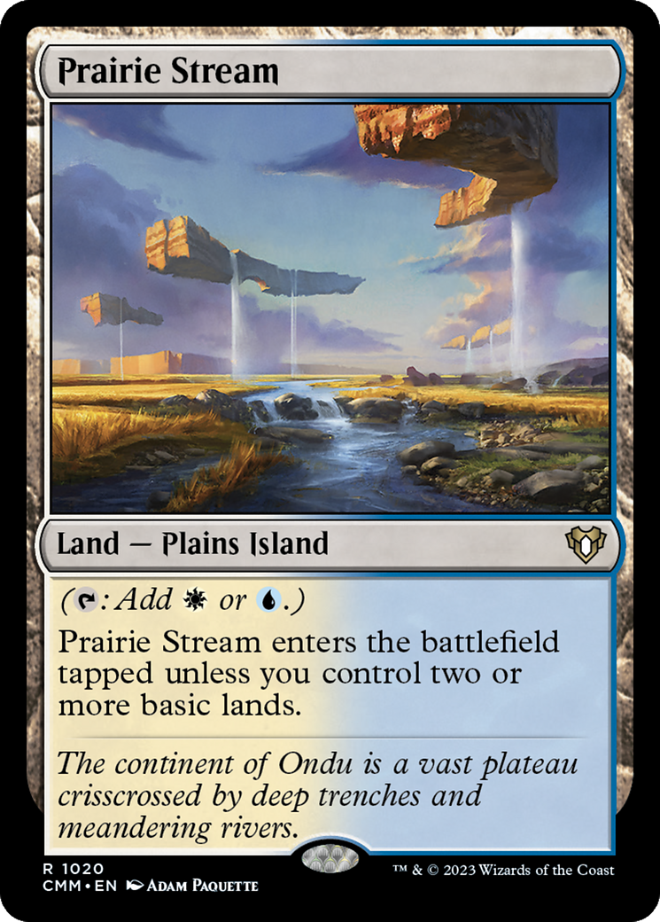 Prairie Stream (CMM-1020)  - Commander Masters