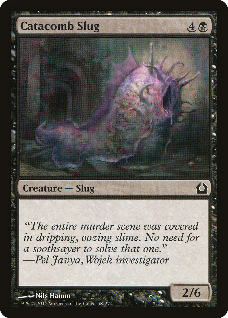 Catacomb Slug (RTR-058)  Foil - Return to Ravnica