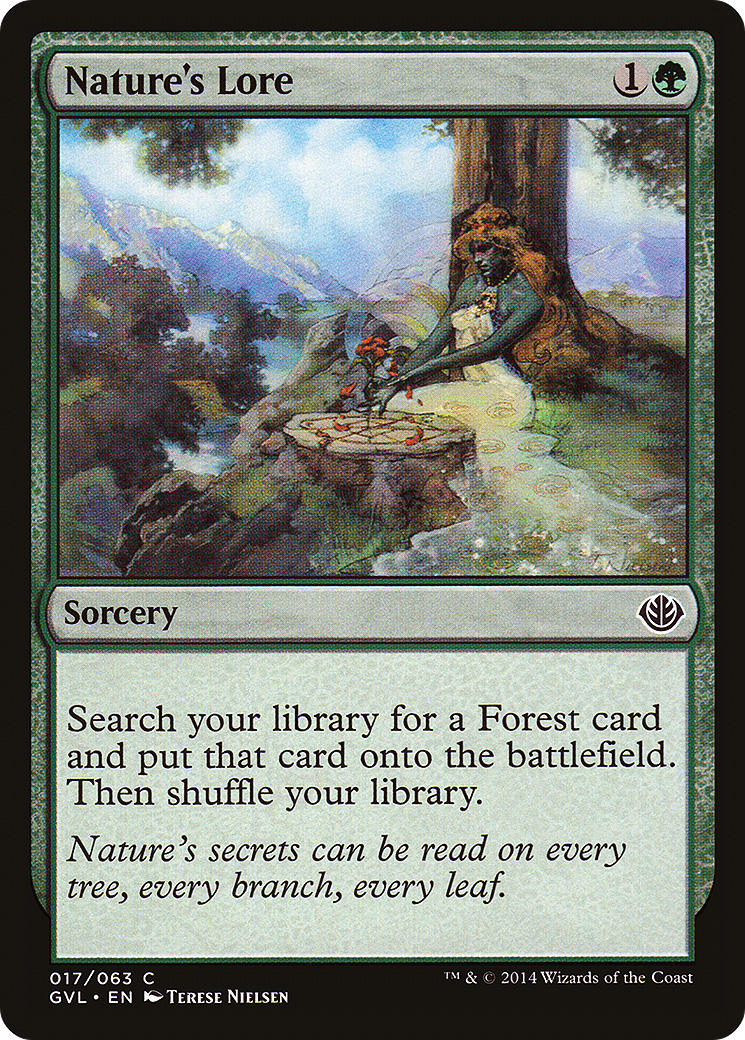 Nature's Lore (DD3-)  - Duel Decks Anthology: Garruk vs. Liliana