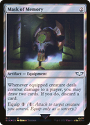 Mask of Memory (Surge Foil) (40K-243)  Foil - Warhammer 40,000 Commander