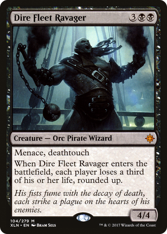 Dire Fleet Ravager (XLN-104) - Ixalan Foil