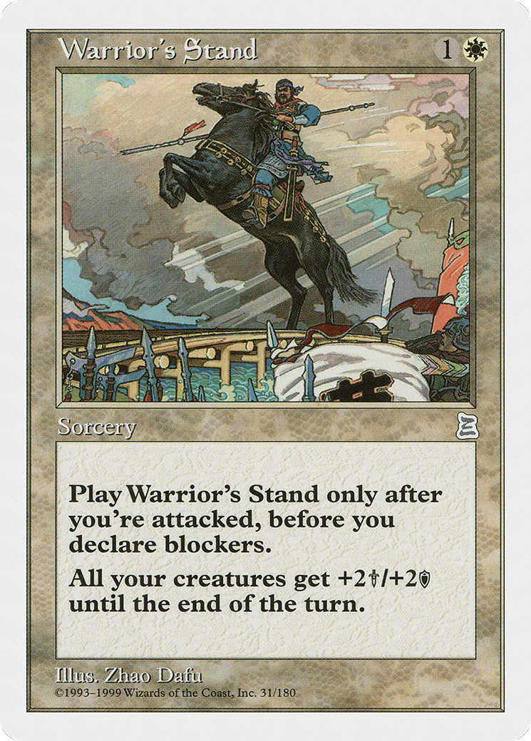 Warrior's Stand (PTK-031)  - Portal Three Kingdoms