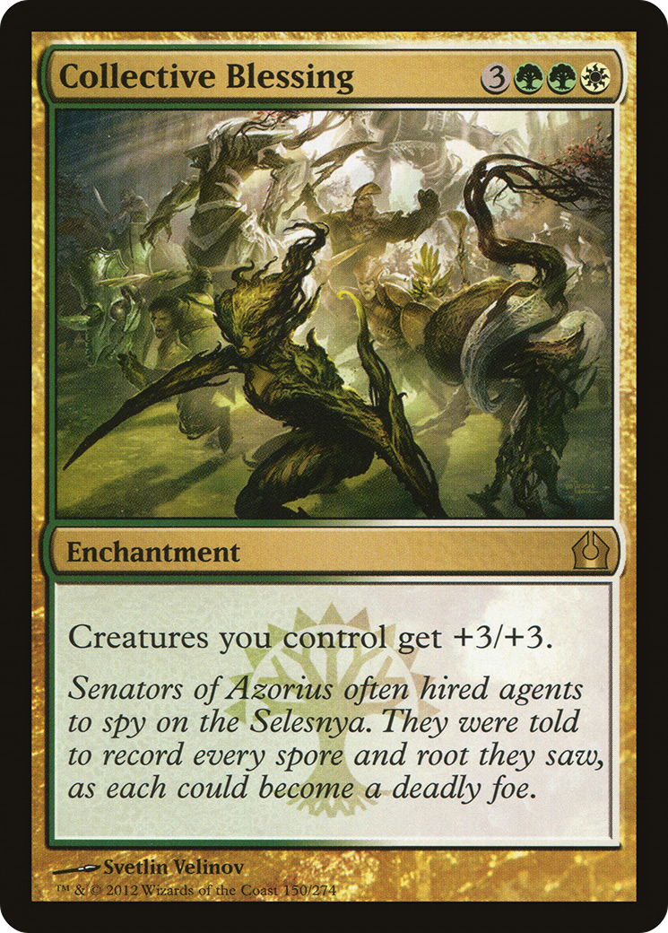 Collective Blessing (RTR-150)  - Return to Ravnica