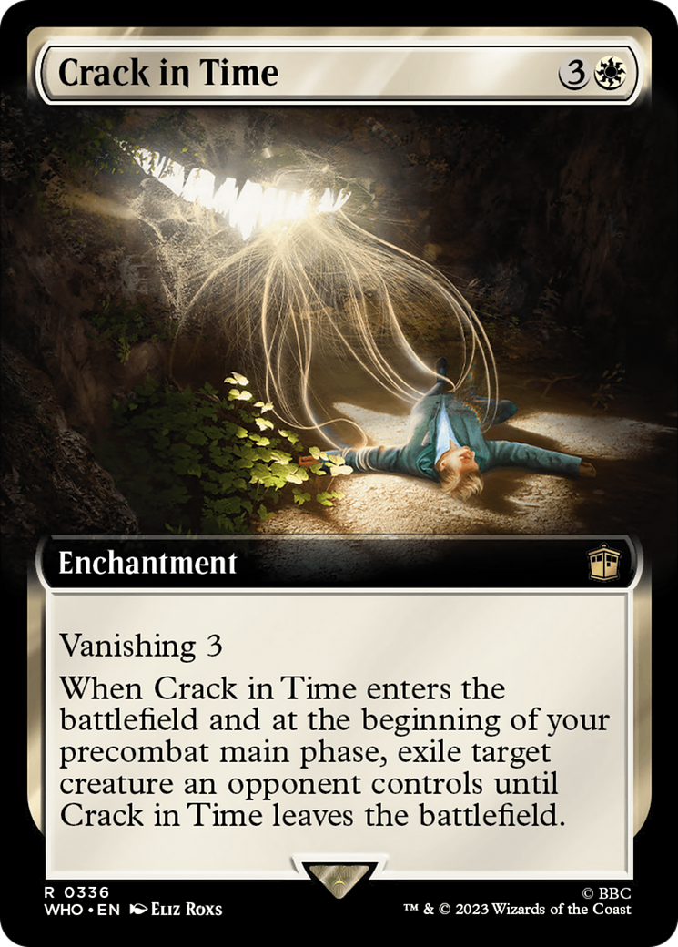 Crack in Time (Extended Art) (WHO-336)  - Doctor Who: (Extended Art)