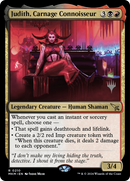 Judith, Carnage Connoisseur (PPMKM-210)  - Murders at Karlov Manor Promos