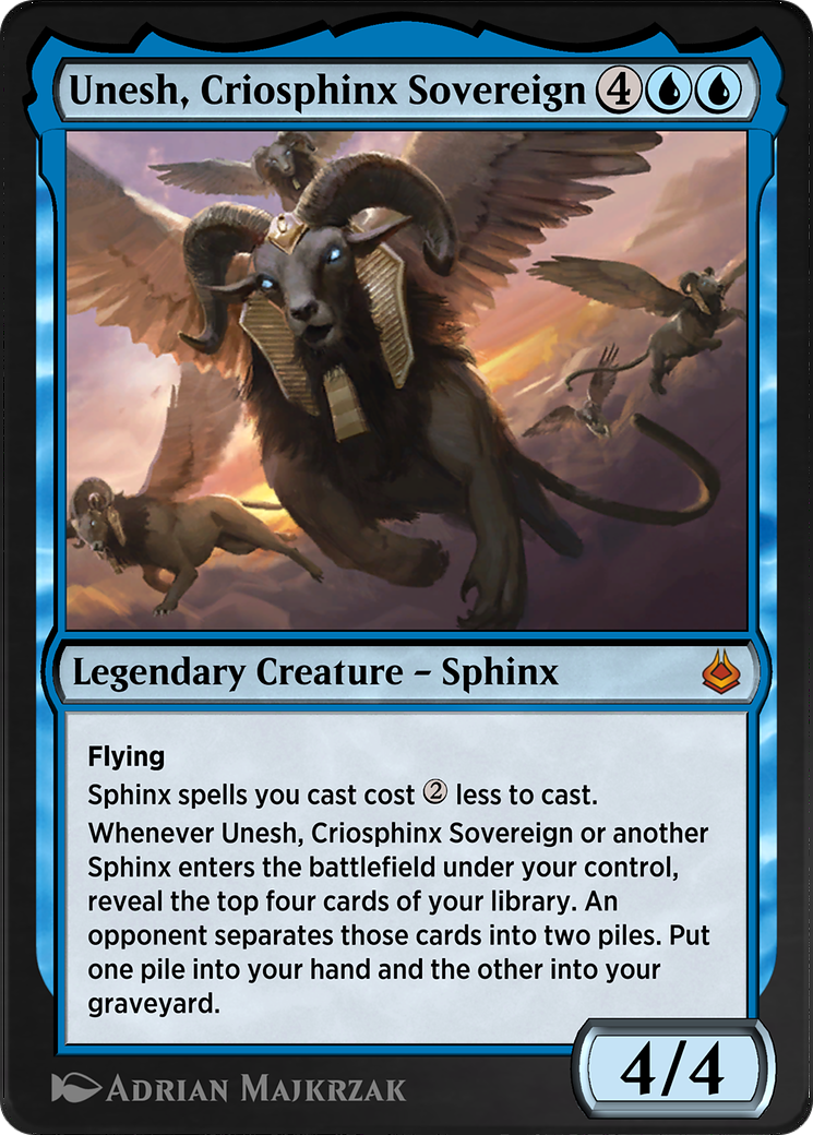 Unesh, Criosphinx Sovereign (AKR-085)  - Amonkhet Remastered