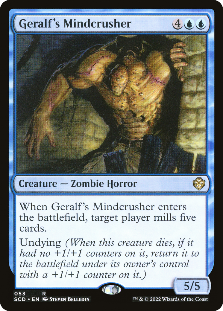 Geralf's Mindcrusher (SCD-053)  - Starter Commander Decks