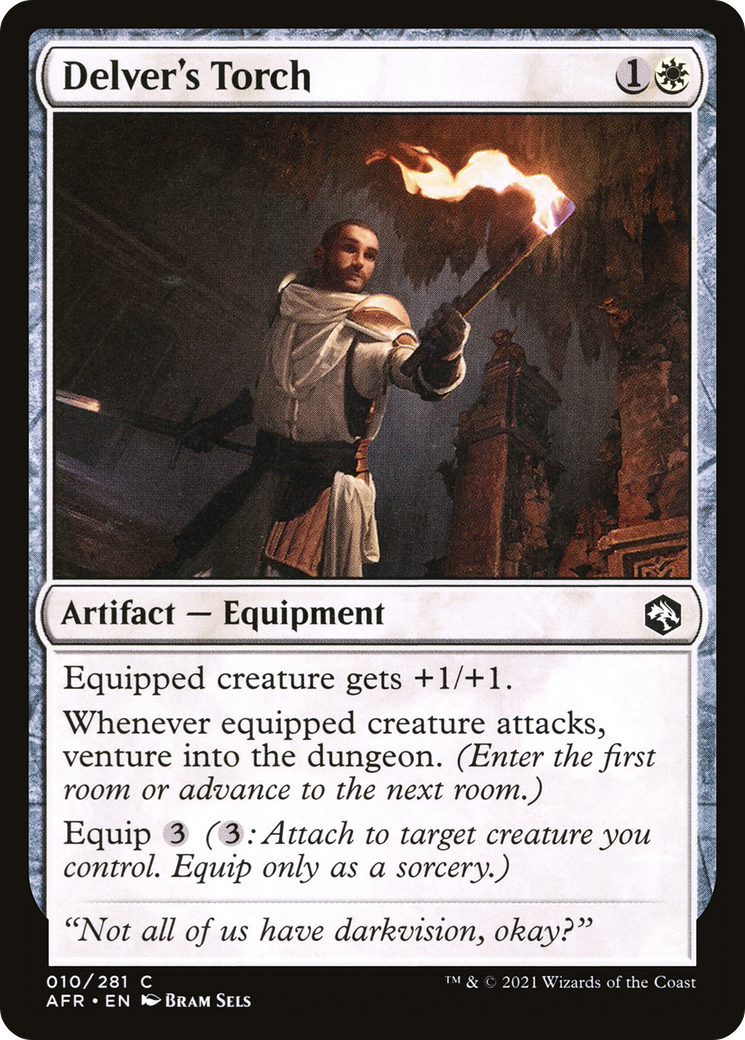 Delver's Torch (AFR-010)  - Adventures in the Forgotten Realms
