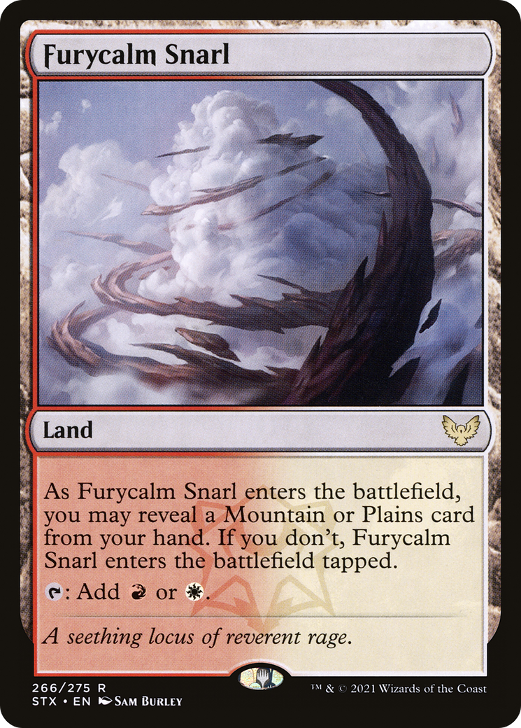 Furycalm Snarl (STX-266)  Foil - Strixhaven: School of Mages